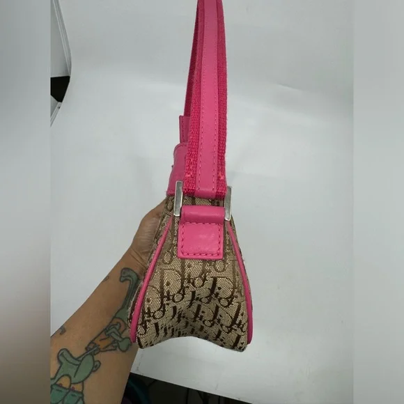 Christian Dior Street Chic Trotter Pink Handbag
